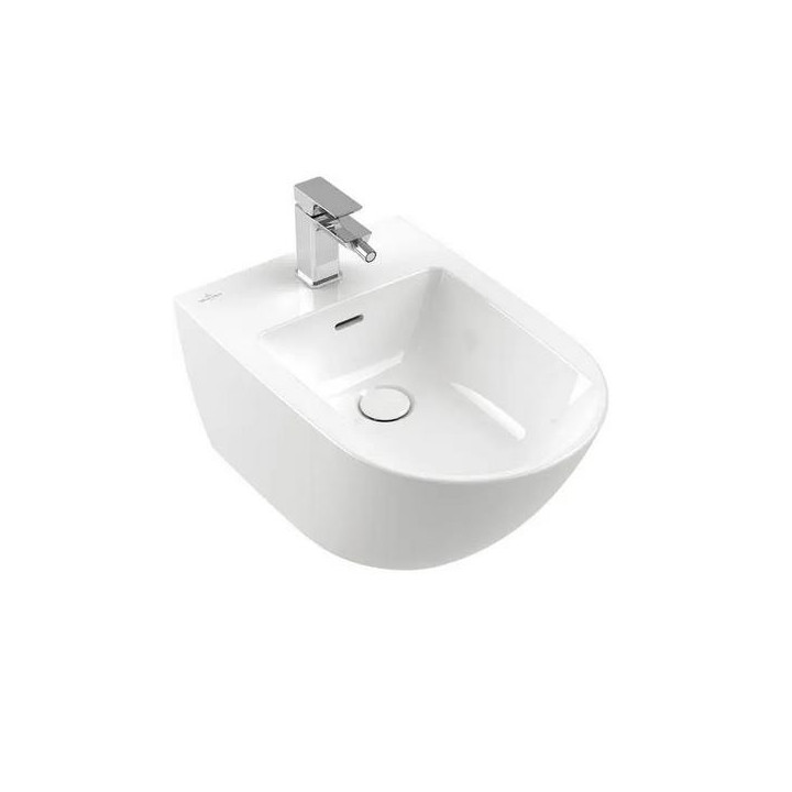 Miska wisząca WC Villeroy&Boch Subway 3.0, 56x37cm, bez kołnierza, TwistFlush, Weiss Alpin