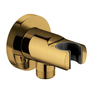 Przyłącze kątowe z uchwytem Omnires złoto