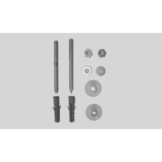 Zestaw mocujący do muszli i bidetów stojących Kerasan Waldorf, brąz