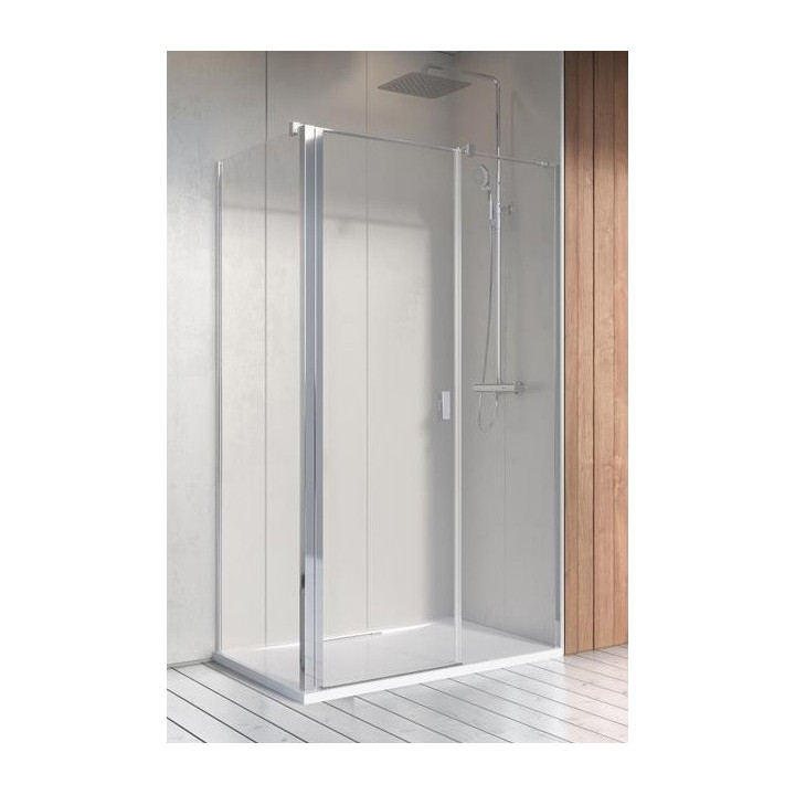 Ścianka boczna S1 70 Radaway Nes KDJ II, przejrzysta, 700x2000mm, profil chrom