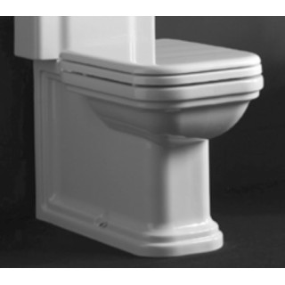 Miska do kompaktu WC Kerasan Waldorf, 68x40cm, biała