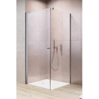 Kabina półokrągła Radaway Eos PDD I, część prawa, 100cm, szkło przejrzyste, profil chrom