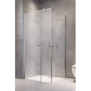 Drzwi prysznicowe Radaway Nes Black KDS II 120, lewe, 1200x2000mm, profil czarny