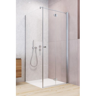 Drzwi kabiny prysznicowej Radaway Eos KDS II, lewe, 120cm, szkło przejrzyste, profil chrom
