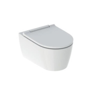 Miska wisząca WC Geberit ONE, TurboFlush, z deską sedesową, biały