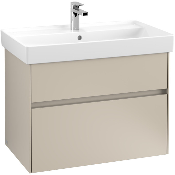 Szafka podumywalkowa Villeroy&Boch Collaro, 1254x444mm, oświetlenie LED, biały połysk