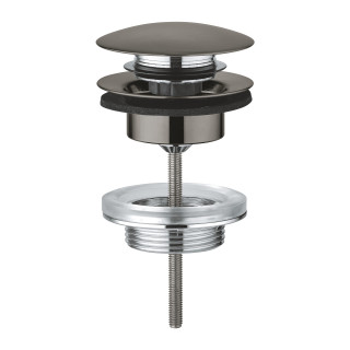 Zawór odpływowy Grohe, 1 1/4", kilk-klak, polished nickel