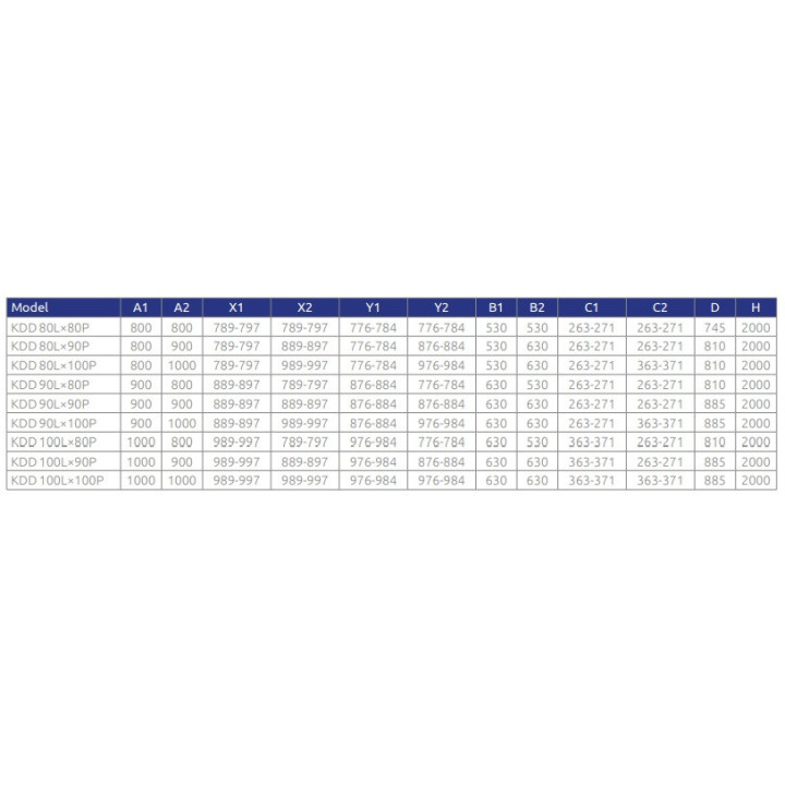 Część lewa kabiny Radaway Essenza Pro PDD, 800x2000mm, szkło przejrzyste, profil chrom
