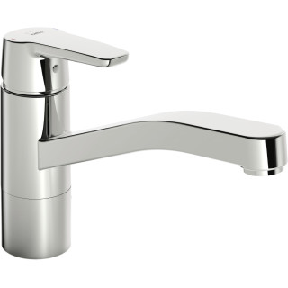 Bateria umywalkowa Oras Saga, stojąca, wysokość 136mm, wylewka 103mm, chrom