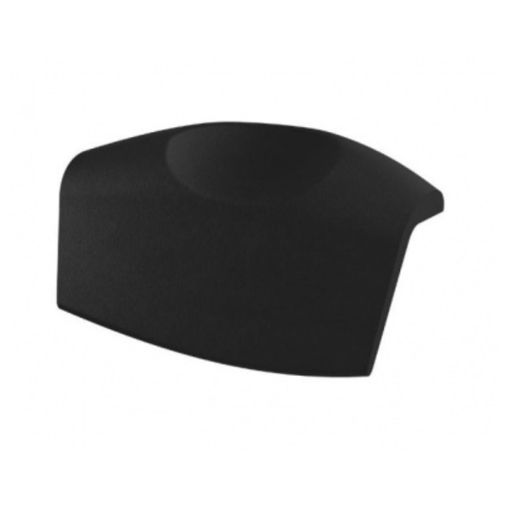 Zagłówek wannowy Riho, 3 przyssawki, czarny