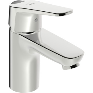 Bateria bidetowa Oras Saga, stojąca, wysokość 136mm, wylewka 106mm, korek automatyczny, chrom