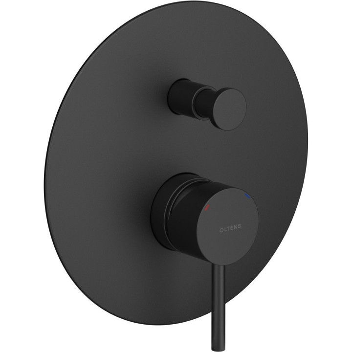 Bateria natryskowa Oltens Molle, podtynkowa, jednouchwytowa, 2 wyjścia wody, chrom