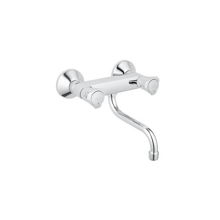 Bateria kuchenna GROHE Eurostyle Cosmopolitan 1/2" ścienna, dł. 273 mm, chrom, jednouchwytowa
