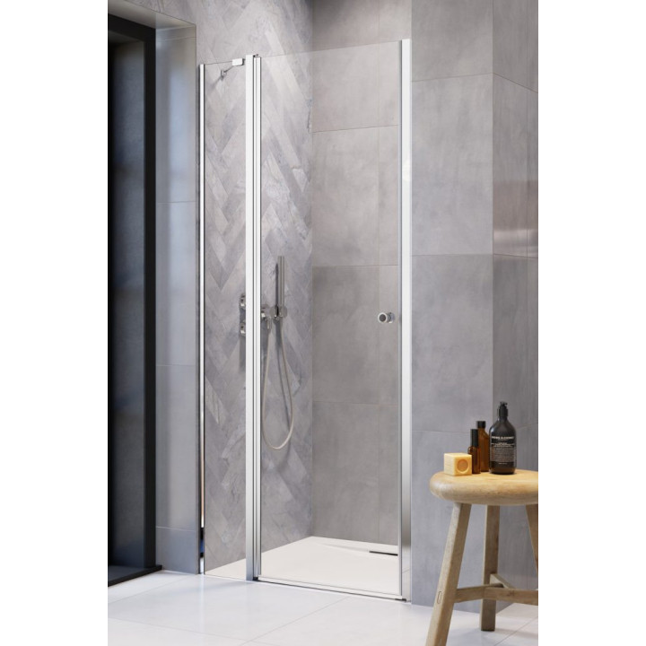Drzwi prysznicowe do wnęki Radaway Eos DWJ I 70, lewe, 700x1970mm, profil chrom