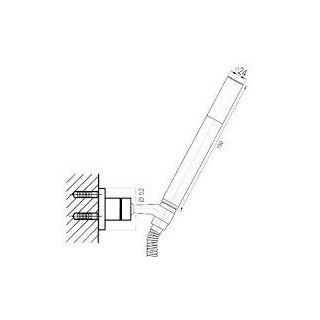 Słuchawka Steinberg Seria 100 z uchwytem i wężem 15, m- sanitbuy.pl