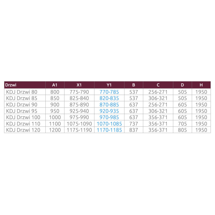 Kabina prysznicowa Radaway Torrenta KDJ, 100x90cm, prawa, szkło przejrzyste, profil chrom
