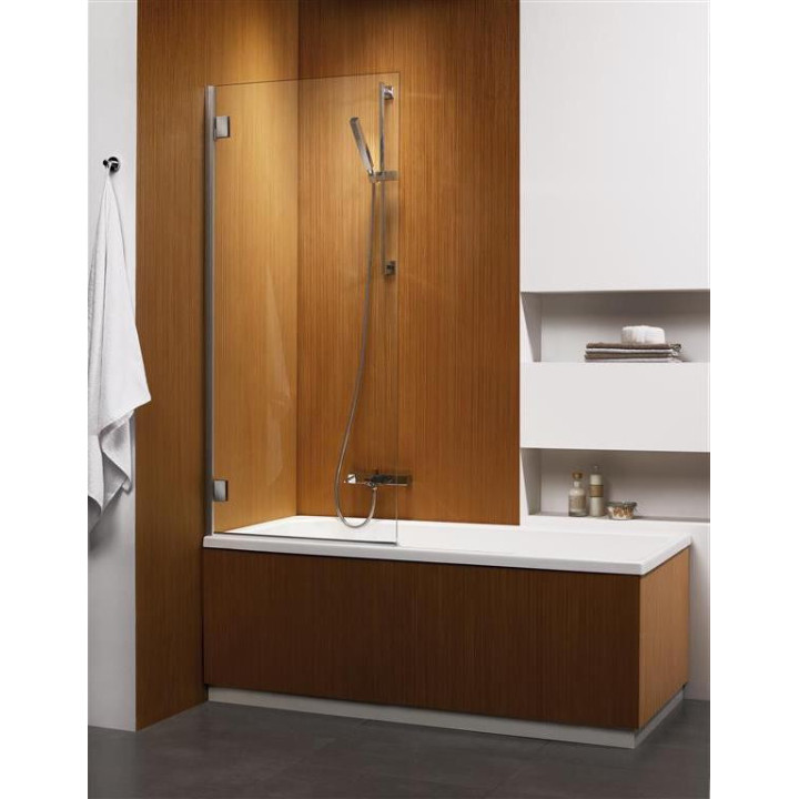 Parawan nawannowy Radaway Eos PNJ I Factory, lewy, szkło przejrzyste, 70x152cm, profil chrom