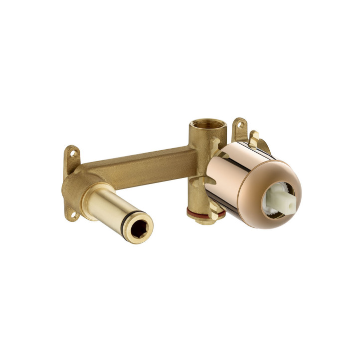 Element podtynkowy Roca Universal, do baterii umywalkowej, wykończenie czarne