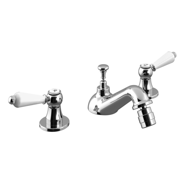 Bateria bidetowa stojąca Bruma Nautic chrom