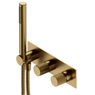 Bateria prysznicowa Omnires Contour, podtynkowa, 1 wyjście wody, chrom