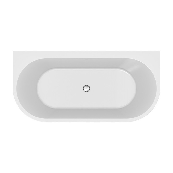Wanna wolnostojąca przyścienna Cersanit Crea, 170x83cm, akrylowa, biała