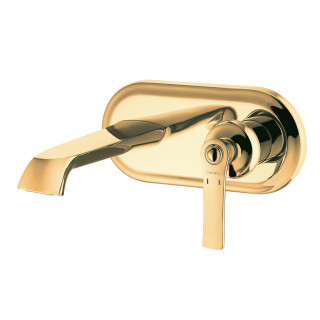 Bateria umywalkowa 3 otworowa Omnires Armance chrom wylewka 13cm- sanitbuy.pl