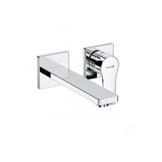 Bateria umywalkowa Kludi Zenta SL, podtynkowa, 2-otworowa, wylewka 180mm, chrom
