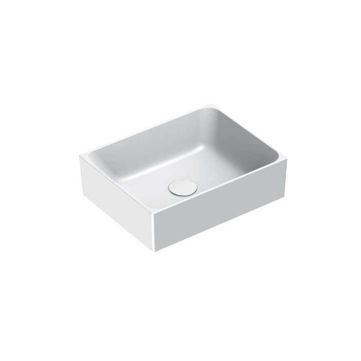 Umywalka nablatowa Catalano Verso, 60x35cm, bez przelewu, biały satynowy