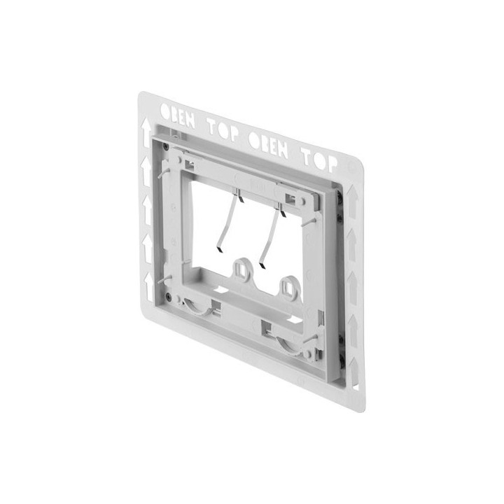 Przycisk uruchamiający Duravit DuraSystem A1, szkło białe