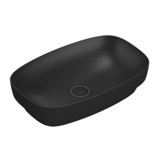 Umywalka wpuszczana w blat Catalano Green, 65x40cm, bez przelewu, cement satynowy