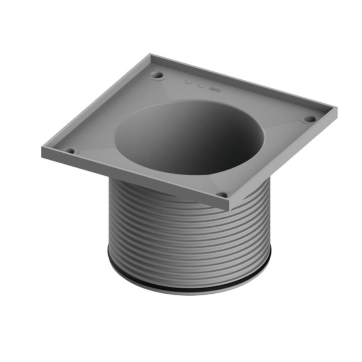 Ramka rusztu TECEdrainpoint S, 150x150mm, z tworzywa, bez rusztu