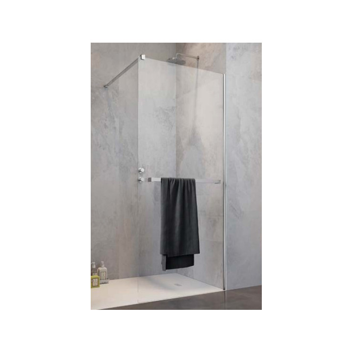 Ścianka Walk-In Radaway Modo New II 110, 108.5-109.5x200cm, chrom, szkło przejrzyste