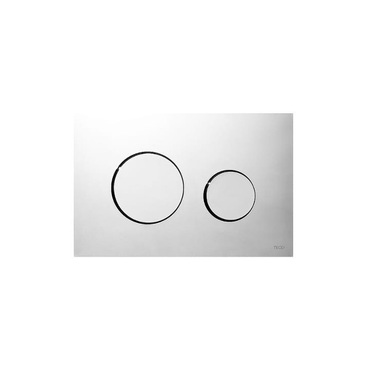 Tece Loop przycisk spłukujący do WC biały