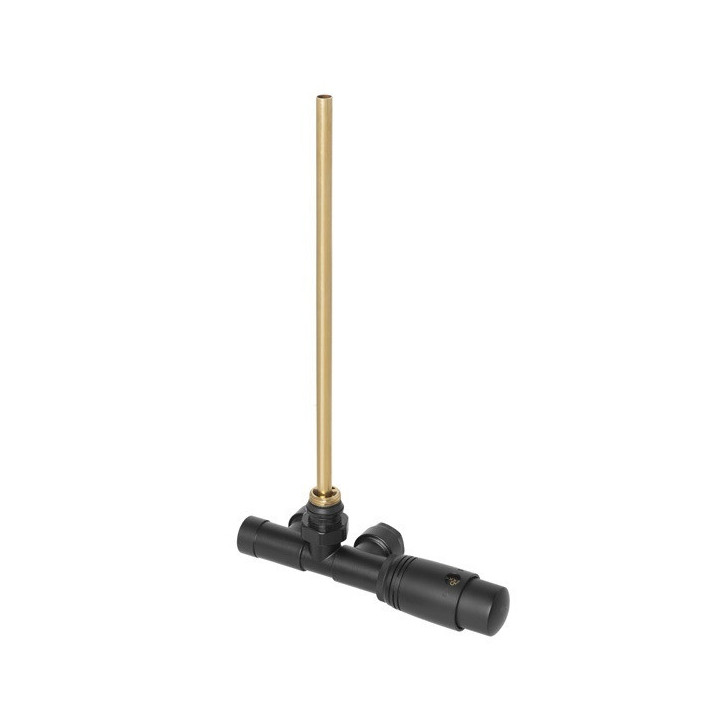 Zestaw przyłączeniowy Schlosser jednootworowy kątowy prawy, biały