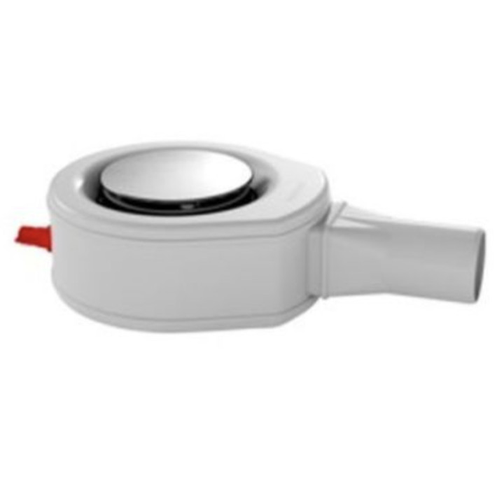 Zestaw odpływowy Kaldewei KA90, 0 z przyłączem do odprowadzania wody do syfonu, pokrywa odpływu chrom