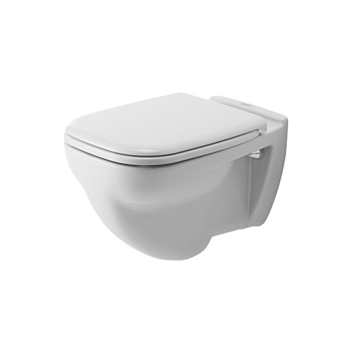 Miska WC wisząca Duravit D-Code, 56x36cm, HygieneGlaze, biała