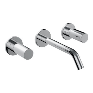 Bateria wannowo-prysznicowa Laufen Kartell by Laufen, nawannowa 5-otworowa, długość wylewki 175 mm, bez rozety - chrom