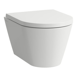 Miska wisząca WC Laufen Kartell by Laufen, 49x37cm, rimless - szary mat
