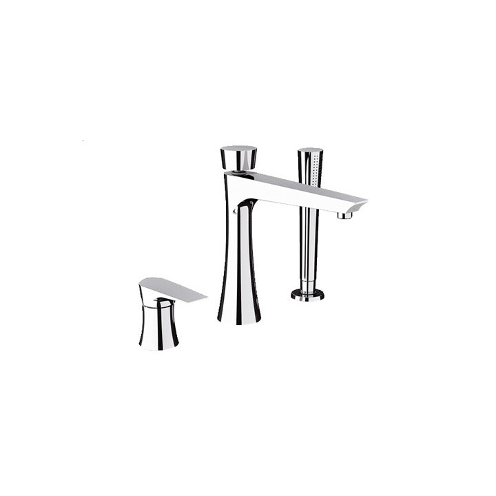 Bateria wannowa 3-otworowa Daniel Diva- sanitbuy.pl