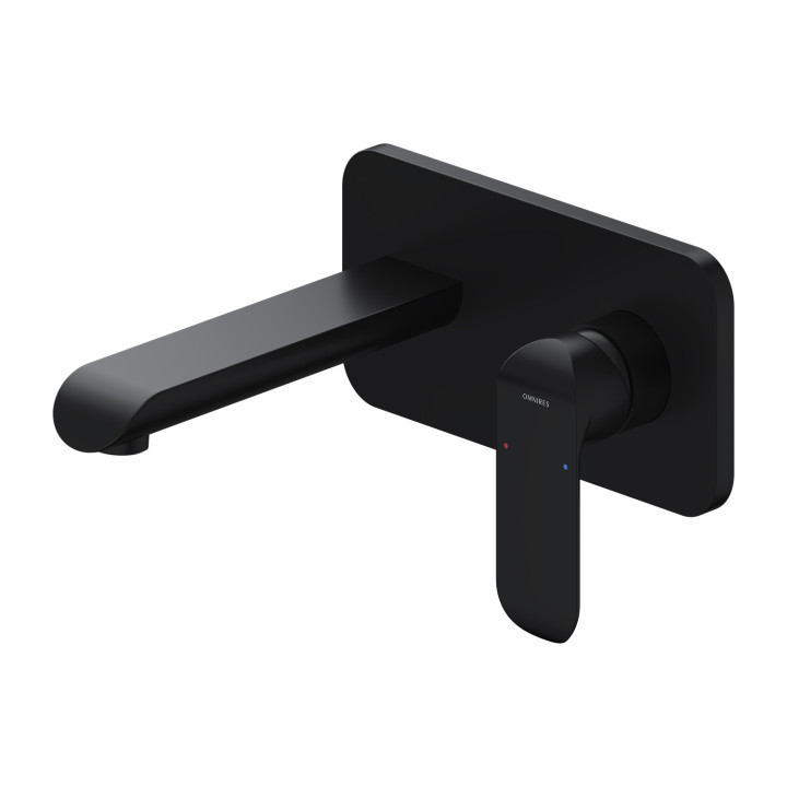 Bateria umywalkowa Omnires Sacramento, stojąca, wysokość 279mm, chrom