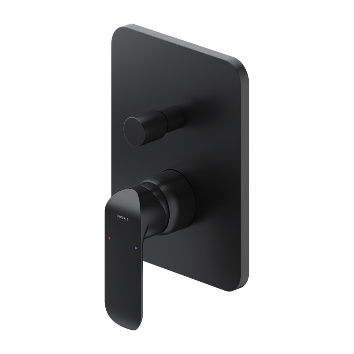 Bateria umywalkowa Omnires Sacramento, podtynkowa, wylewka 178mm, chrom