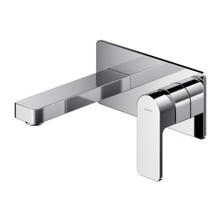 Bateria umywalkowa Omnires Baretti, stojąca, wysokość 277mm, wylewka 152mm, chrom