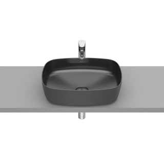 Roca Inspira Soft umywalka 50x37 cm prostokątna nablatowa biała Maxi Clean 