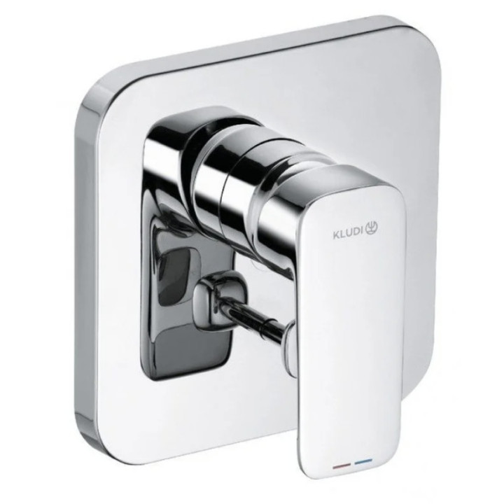 Bateria wannowo-natryskowa Kludi Pure&Style, podtynkowa, 2 wyjścia wody, chrom