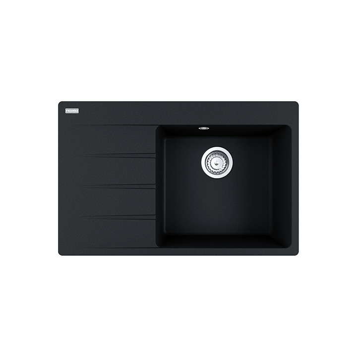 Zlewozmywak Franke Centro CNG 611-78 TL Fragranit+, 78x50cm, ociekacz po lewej stronie, onyx