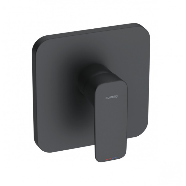 Bateria wannowo-natryskowa Kludi Pure&Style, podtynkowa, 2 wyjścia wody, przełącznik automatyczny, chrom