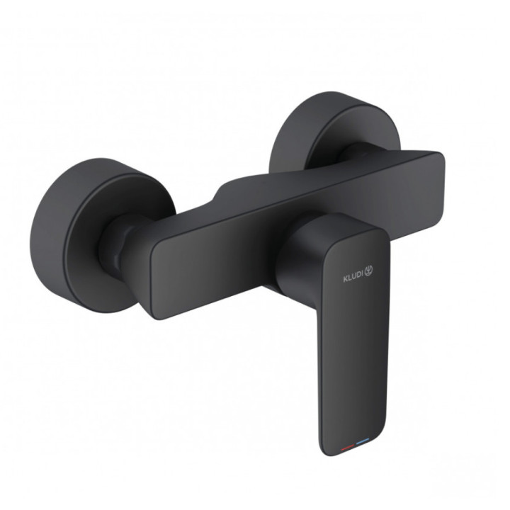 Bateria natryskowa Kludi Pure&Style, natynkowa, 1 wyjście wody, chrom