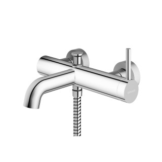 Bateria umywalkowa Kohlman Axel, stojąca, wysokość 282mm, wylewka 151mm, chrom