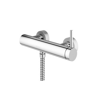 Bateria wannowa Kohlman Axel, natynkowa, wylewka 205mm, 2 wyjścia wody, chrom