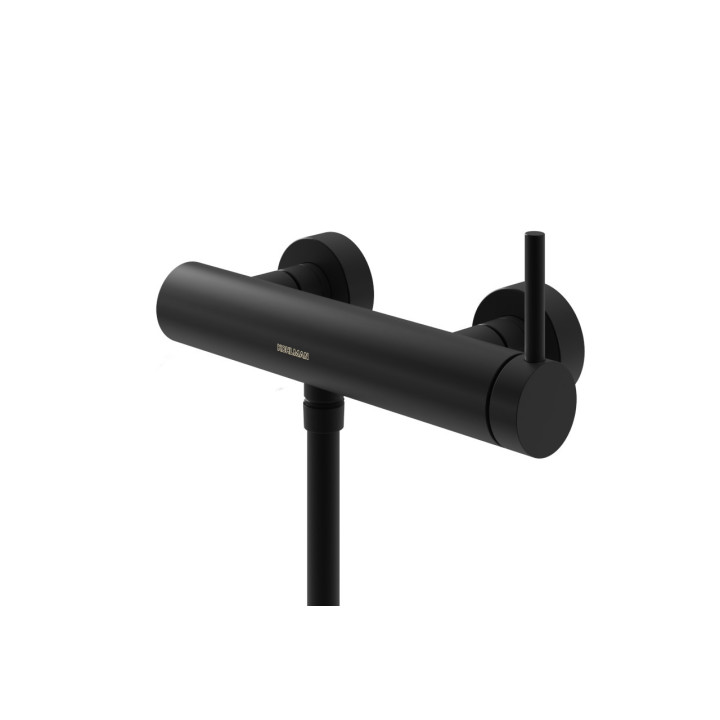 Bateria wannowa Kohlman Axel, natynkowa, wylewka 205mm, 2 wyjścia wody, chrom